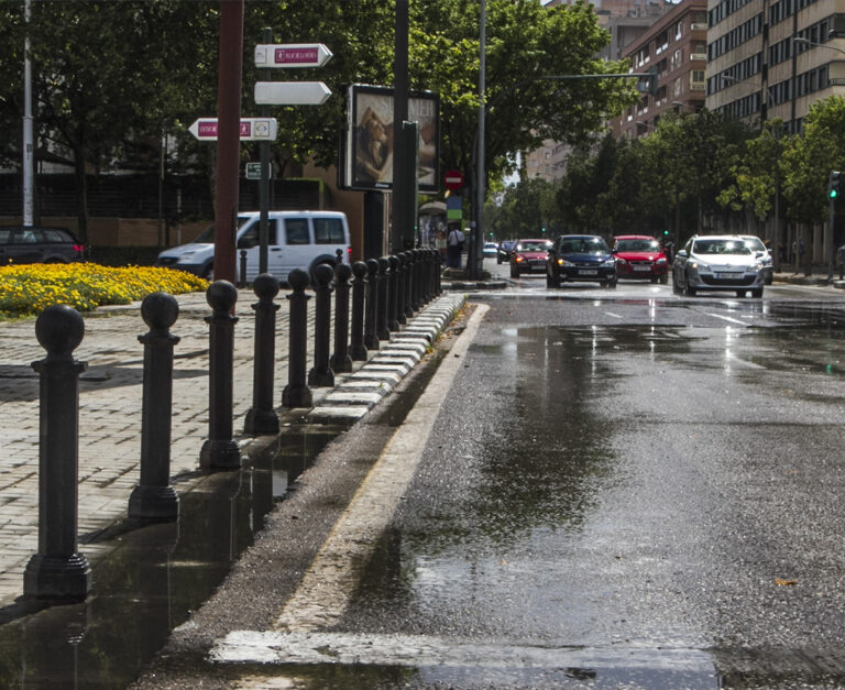 Pilona urbana en acero de fundición Valencia