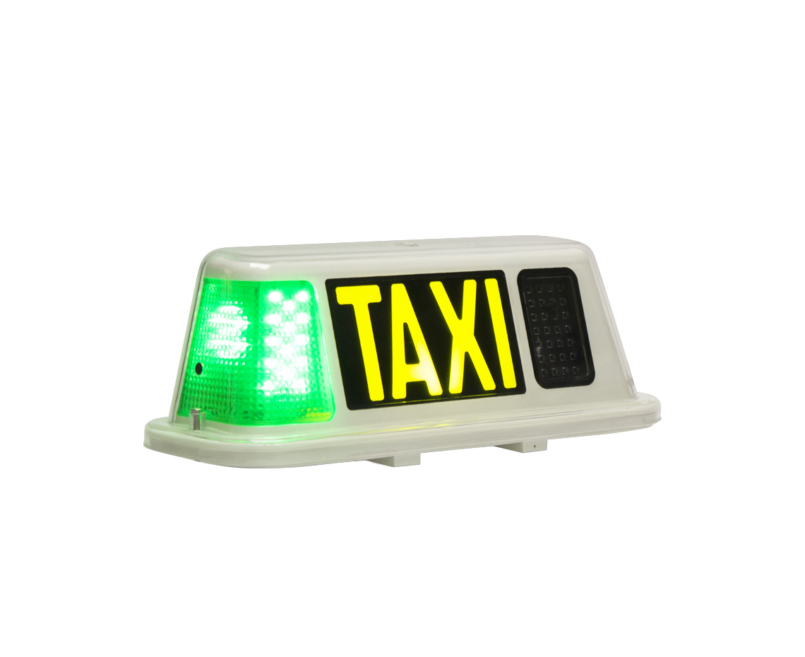 Indicador tarifario modelo miniled V7M Traffic Futura taxi saludes industrias isaludes automoción transporte público