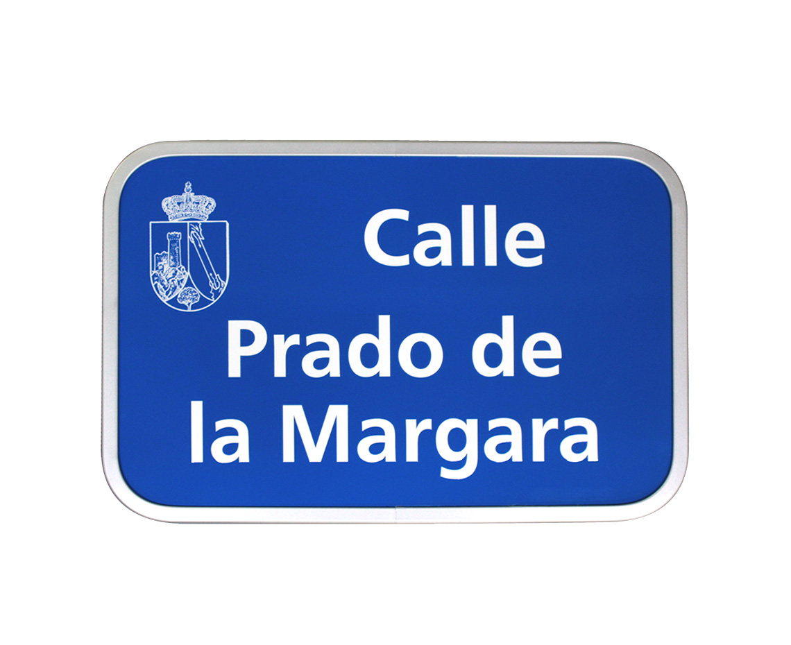 Placa De Calle Europa-60