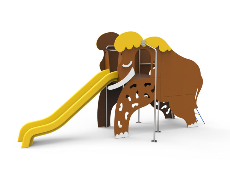 mamut serie animales parque jardín saludes parques infantiles juego niños tobogán barra de bomberos creativo parque jardín mamut