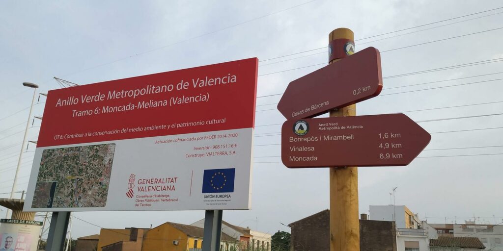 Señalización Anell Verd Metropolità de València Industrias Saludes Saludes Servicios Integrales