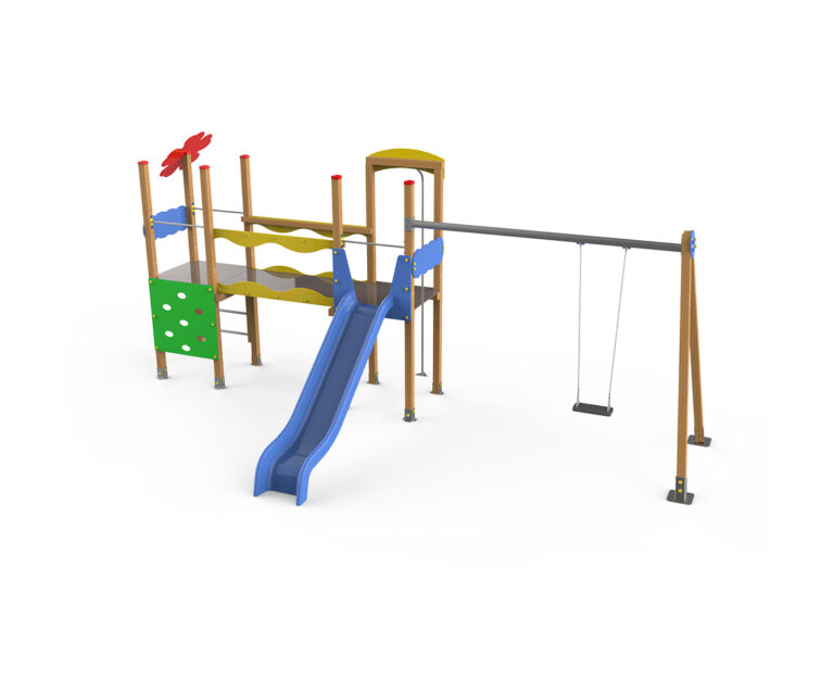 serie nube, juego infantil, juego amarillo, parques infantiles, saludes play, saludes parques infantiles, parque de madera