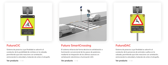 Soluciones Smart City Smart Road de Industrias Saludes