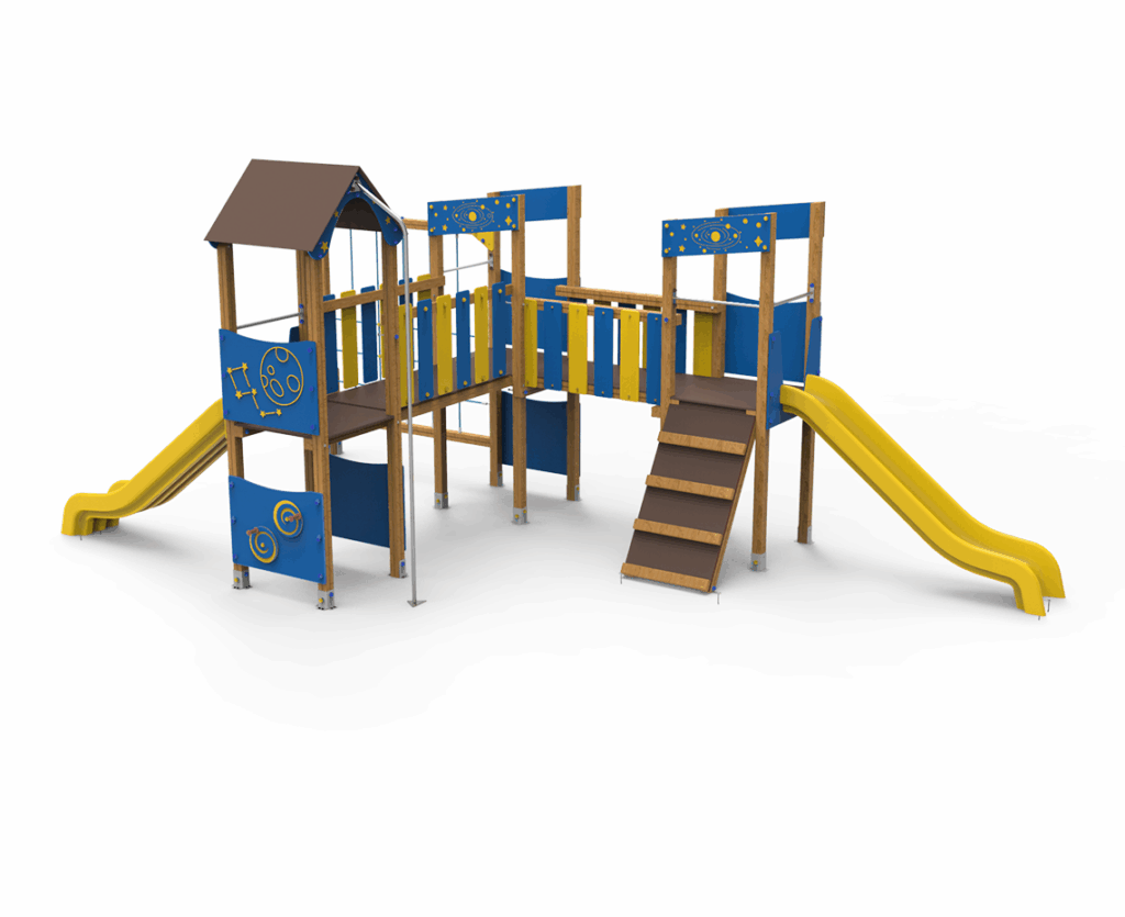 Conjunto Géminis, Serie Zodiaco, Juegos infantiles, Parque infantil, seguridad