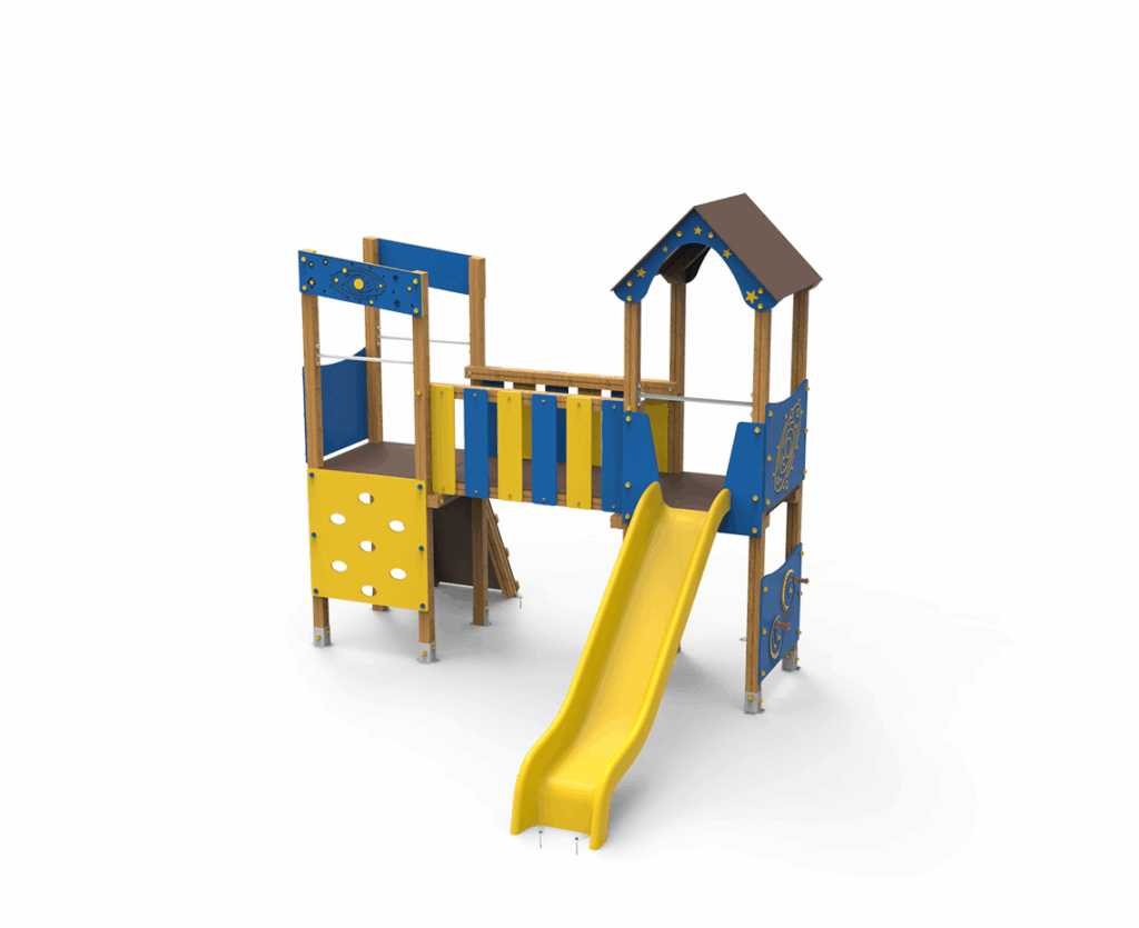 Conjunto Piscis, Serie Zodiaco, Juegos infantiles, Parque infantil, seguridad