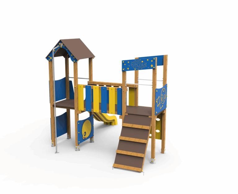 Conjunto Piscis, Serie Zodiaco, Juegos infantiles, Parque infantil, seguridad
