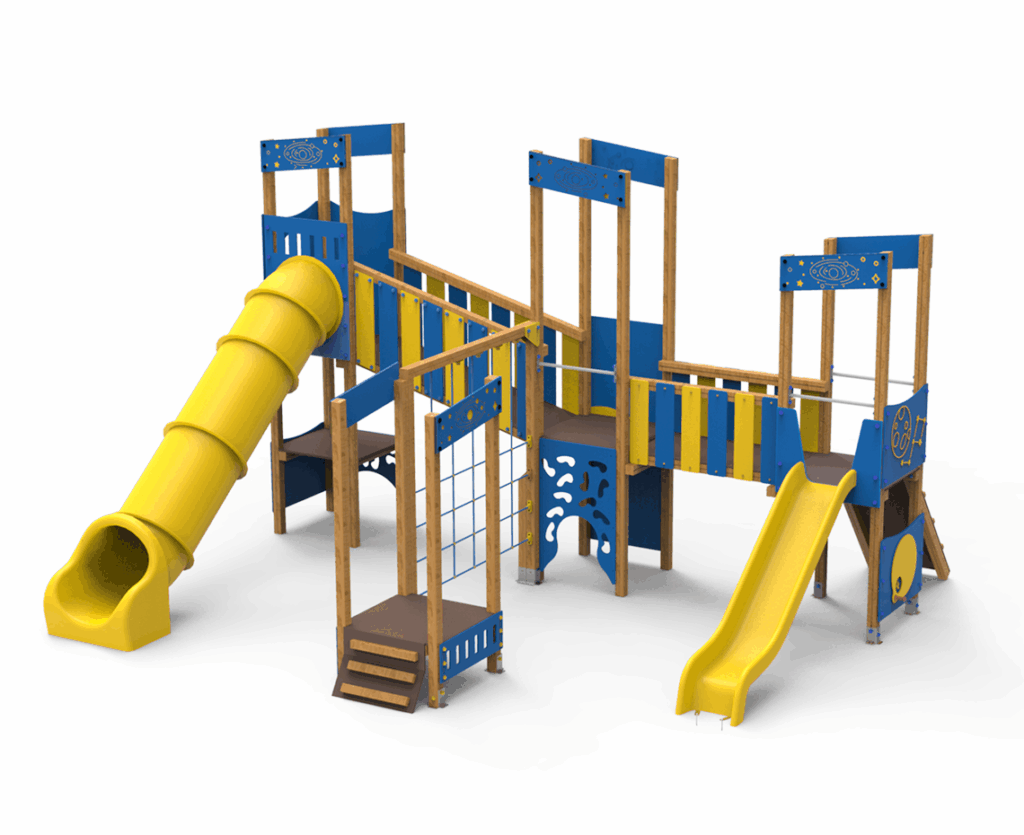 Conjunto Acuario, Serie Zodiaco, Juegos infantiles, Parque infantil, seguridad