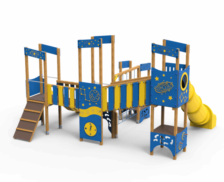 Conjunto Acuario, Serie Zodiaco, Juegos infantiles, Parque infantil, seguridad