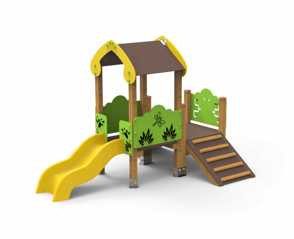 Conjunto Escarabajo, Serie Bichos, Juegos infantiles, Parque infantil, seguridad