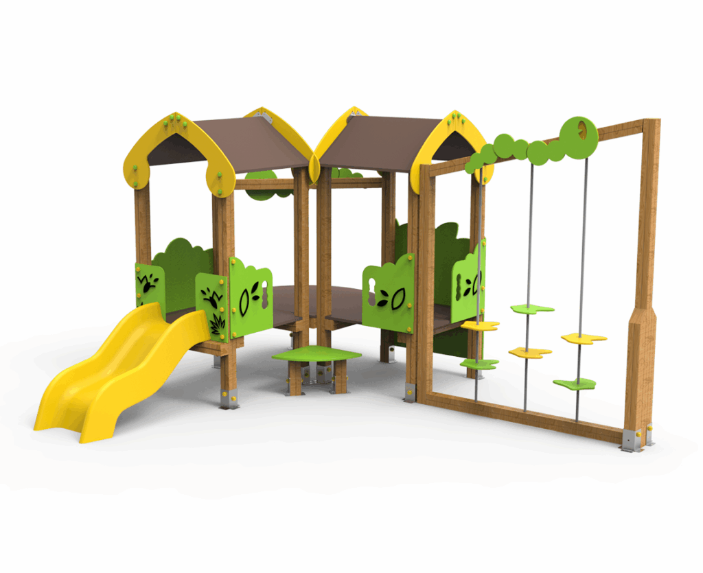 Conjunto Abeja, Serie Bichos, Juegos infantiles, Parque infantil, seguridad