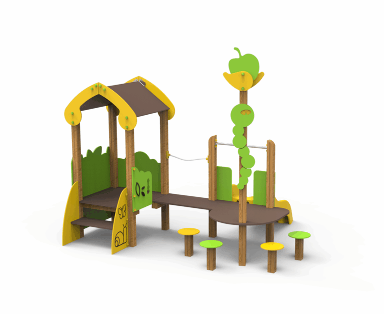Conjunto Grillo, Serie Bichos, Juegos infantiles, Parque infantil, seguridad