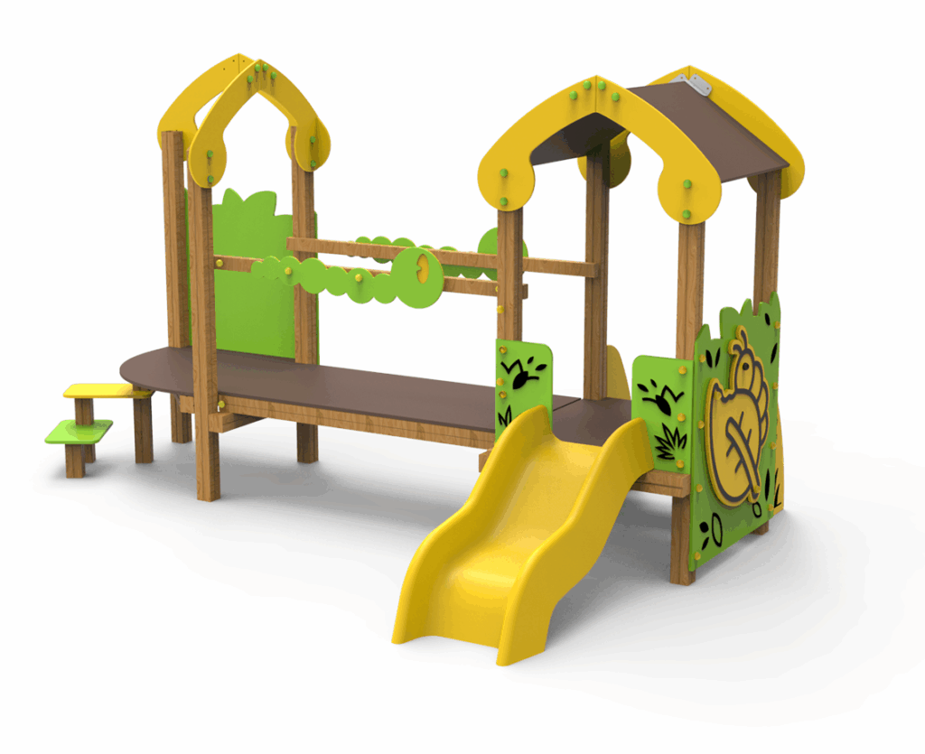 Conjunto Mariposa, Serie Bichos, Juegos infantiles, Parque infantil, seguridad