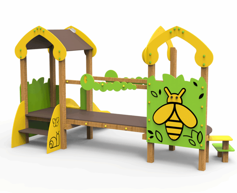Conjunto Mariposa, Serie Bichos, Juegos infantiles, Parque infantil, seguridad