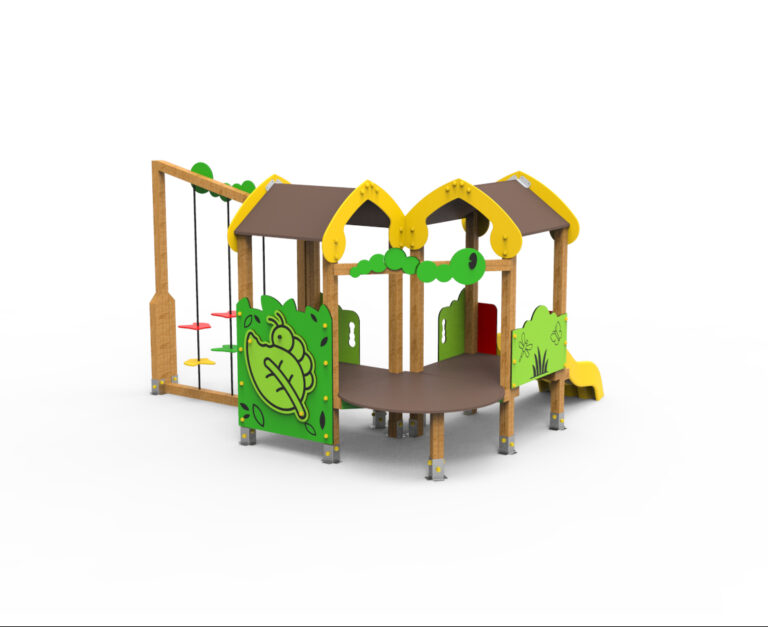 Conjunto Abeja, Serie Bichos, Juegos infantiles, Parque infantil, seguridad