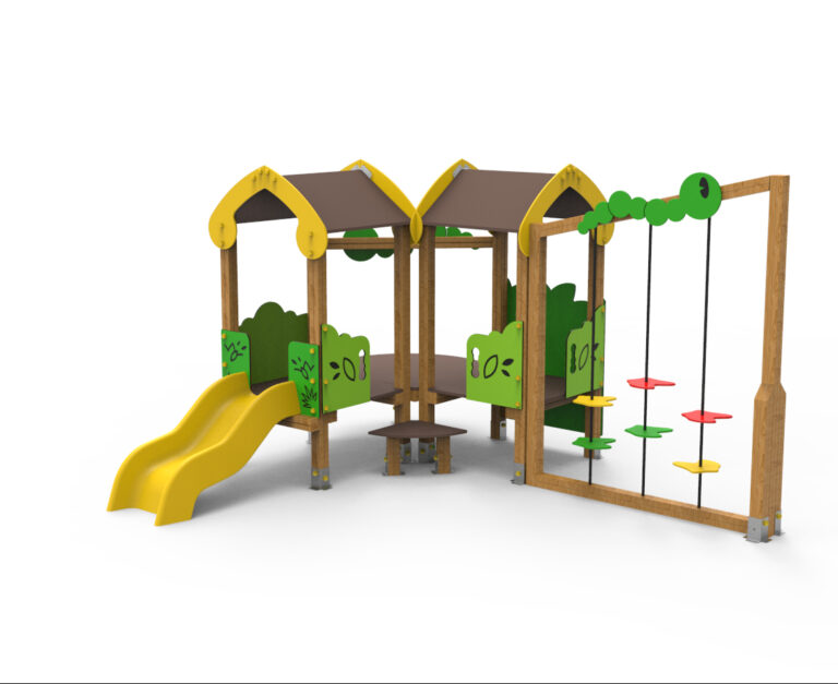 Conjunto Abeja, Serie Bichos, Juegos infantiles, Parque infantil, seguridad
