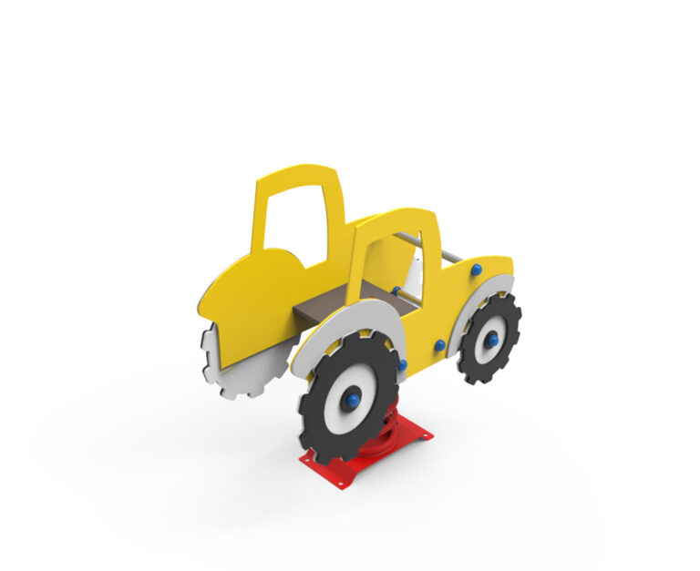 muelle infantil tractor de doble panel para parque infantil de Saludes Parques