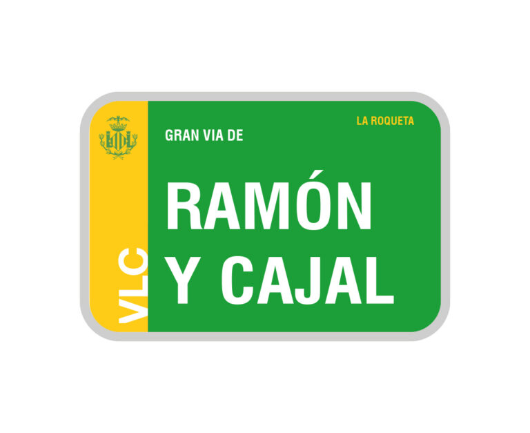 Placa de calle València, calles València,placa de calle verde València,placa de calle aluminio,señalización València,señal Ayuntamiento València