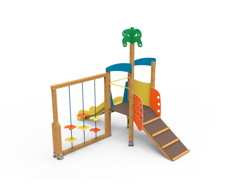 juego de playa, juego infantil, juego con palmera, juego veraniego. cangrejo, juego saludes parques, serie islas., juego Menorca, saludes