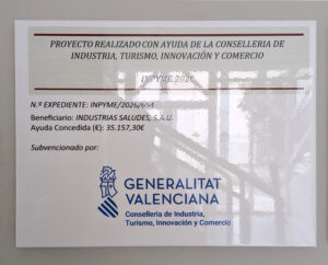 Subvención GVA Industrias Saludes